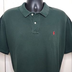 Polo by Ralph Lauren Green Polo Shirt Size XL